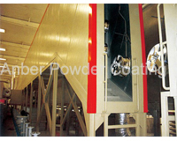 Vertical shower pretreatment system for aluminium wheel